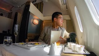 THE ETIHAD First Class  Abu Dhabi to London 787 Dreamliner [upl. by Barmen121]