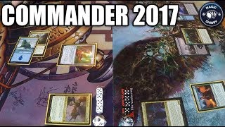 Commander 2017  Drakonische Dominanz vs Arkane Zauberei Deutsch [upl. by Enirac]