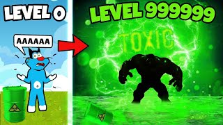 OGGY BECAME TOXIC MONSTER IN MEGA POWER TYCOON ROBLOX [upl. by Ayanat]