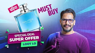 SUPER OFFER 🔥 Nautica Voyage Perfume Review in Hindi  Best Perfume for Men [upl. by Eugor]