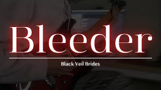 Black Veil Brides  Bleeder Break down cover [upl. by Korwun32]