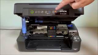 Epson XP 2105 Ink Cartridge Replacement [upl. by Acilegna860]