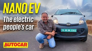 Nano EV  What could have been  Drive  Autocar India [upl. by Yauqram852]