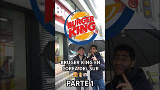 Burger King en Corea del Sur 🍔🤴🏻🇰🇷 sisomosgemelos burgerking hamburguesa corea korea twin [upl. by Orson634]