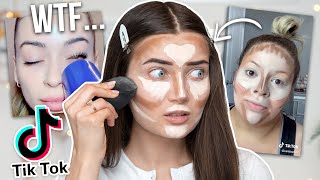 TESTING VIRAL TIKTOK BEAUTY HACKS DO THEY ACTUALLY WORK [upl. by Eirotal]