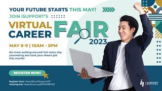 iSupport Worldwide Virtual Career Fair Site Tour [upl. by Lerner248]