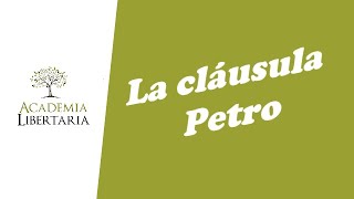 La cláusula Petro [upl. by Ahsinaj938]