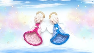 👼 ANGELITOS NAVIDEÑOS A CROCHET  CALENDARIO DE ADVIENTO DIA  22  TUTORIAL PASO A PASO 👼 [upl. by Accebber]