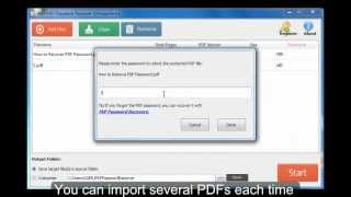 How to Remove PDF PasswordRestrictions with AST PDF Password Remover [upl. by Aurelio]