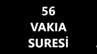 56 VAKIA SURESİ [upl. by Shiroma]