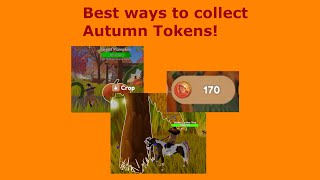 The BEST ways to collect AUTUMN TOKENS  Wild Horse Islands [upl. by Treulich]