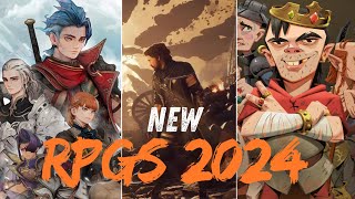 Top 10 New TurnBased RPG Announcements Of 2024 [upl. by Adnertal77]