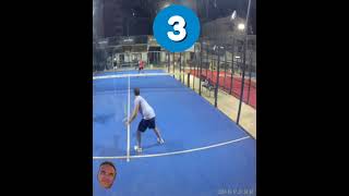 NO VABBE CHE PUNTO crazy padel divertente a1padel sports padelmania [upl. by Lechar]