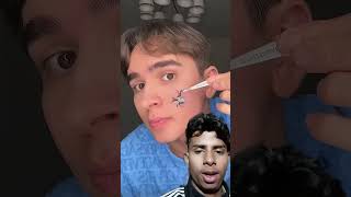 makeup funny beauty makeuptutorial makeuphacks stitchface funnymemes youtubeshorts stitch [upl. by Merilyn628]