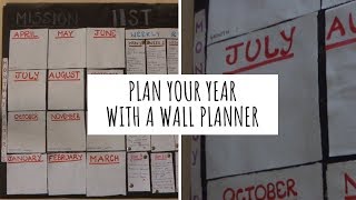 Plan Your Year  A Wall Planner For The Year  Isha [upl. by Zsa]