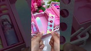 My daughter has a princess dream so my mom arranged a beauty box for children harmless water solub [upl. by Lechar]