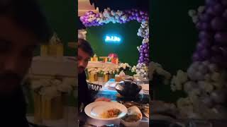 maazsafder party video  maazsafder sabamaaz hafsakhan shorts short partytime 2024 bridetobe [upl. by Ozmo]