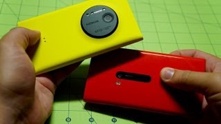 Nokia Lumia 1020 vs Nokia Lumia 920  Pocketnow [upl. by Gabey799]