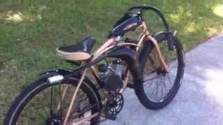 Motorized bicycle built 450 spent Beautiful AND Fast [upl. by Davide]