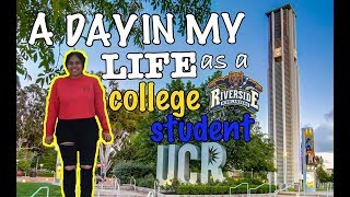 A DAY IN MY LIFE AS A COLLEGE STUDENT IN CALIFORNIA  UC RIVERSIDE [upl. by Eusassilem]