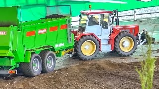 RC tractors in HUGE 18 scale in ACTION Awesome detailed RC models [upl. by Pedaiah620]