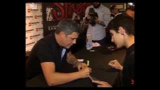 Alejandro Sanz  Visita Argentina Mayo 2015 [upl. by Tomkiel]