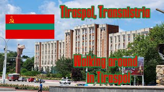 Walking Around in Tiraspol Transnistria [upl. by Tessa]