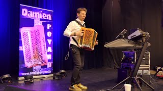 Damien POYARD Avec les danseurs de bourrées à Digoin 71 [upl. by Elletsyrk895]