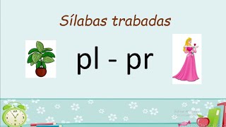 Sílabas trabadas pl  pr [upl. by Ellennoj]