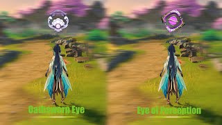 Which Weapon Is Best For Xianyun Oathsworn Eye Vs Eye Of Perception  Genshin Impact [upl. by Allx860]