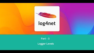 3 Log4Net  Part  3  Logger Levels [upl. by Akirre]