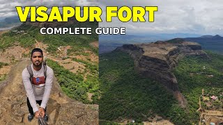 Visapur Fort Trek Monsoon  Visapur Fort Lonavala  Visapur Fort Vlog  Visapur Fort History [upl. by Chilton]