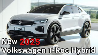 All New 2025 VW TRoc Hybrid Revealed  Is it Worth the Wait [upl. by Elnukeda]