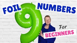 🎈 Number 9 Balloon 🎈 How To Inflate Large Number Balloons With AIR [upl. by Atihcnoc]