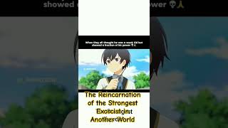 This is Why The Reincarnation of the Strongest Exorcist in Another World is Going Viral animeshort [upl. by Jarlen]