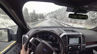 2018 Ford F150 Powerstroke Diesel King Ranch 4x4 SuperCrew  POV Review Binaural Audio [upl. by Nitz821]