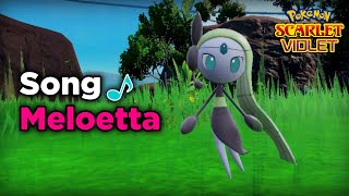 meloettas relic song ost  pokemon scarlet amp violet dlc indigo disk [upl. by Aicitan219]