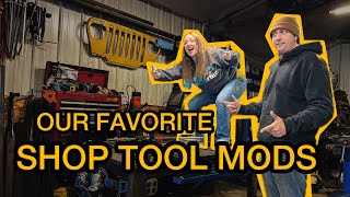 MAKING SHOP TOOLS MORE USEFUL  basic Harbor Freight tools and more [upl. by Barry]