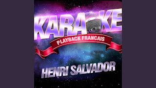 Le Petit Indien — Karaoké Playback Instrumental — Rendu Célèbre Par Henri Salvador [upl. by Sitnalta713]