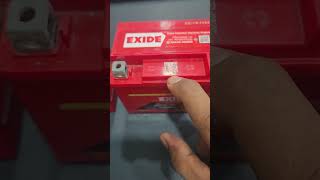 Product changes in Exide battery newly engraved serial no to easily identify the product [upl. by Pavlish]