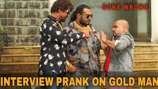 Interview Prank On Goldman  Monu Badekar  Prank Gone Wrong  2021  Shubham Sharma [upl. by Turoff]