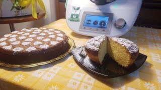 Torta caprese al limone rivisitata per bimby TM6 TM5 TM31 senza glutine [upl. by Nueovas106]