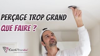 Trou De Scie Cloche Trop Grand Que Faire [upl. by Chelsy]