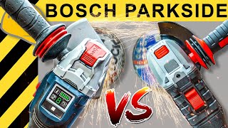 BOSCH GEGEN PARKSIDE WINKELSCHLEIFER DUELL  BEST OF WERKZEUGNEWS LIVE 06 [upl. by Eaned]