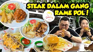 JUALAN STEAK DALAM GANG SEMPIT RAMENYA BUKAN MAIN  CHIKITO SALATIGA [upl. by Grosmark292]