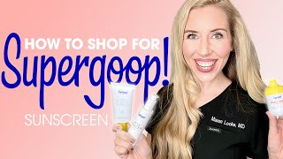 How To Shop For Supergoop Sunscreen  Product Reviews by The Budget Dermatologist [upl. by Ardnuyek95]