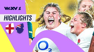 Red Roses produce dominant opening win  England v Australia  WXV1 Highlights [upl. by Celle352]