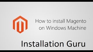 How to install Magento on Windows full Magento Admin Panel View [upl. by Erdreid]