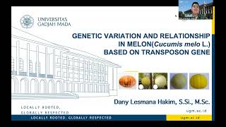 PascasarjanaUGMDany Lesmana HGenetic Variation and Relationship in Melon based on Transposon Gene [upl. by Hayarahs654]