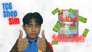 Baru main langsung dapet kartu tuan Crab seharga 500 dollar  TCG Shop Simulator [upl. by Ardisi]